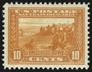 Sale 1034, Lot 374, 1913 Panama Pacific Issue (Scott 397-404)