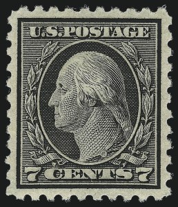 Sale 1034, Lot 400, 1912-16 Washington-Franklin Issues (Scott 405-440)