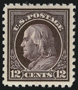 Sale 1034, Lot 405, 1912-16 Washington-Franklin Issues (Scott 405-440)