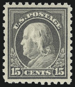 Sale 1034, Lot 406, 1912-16 Washington-Franklin Issues (Scott 405-440)