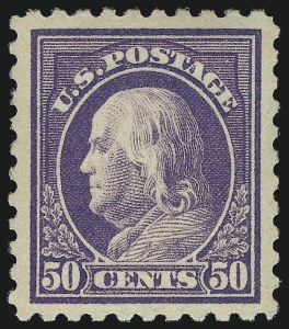 Sale 1034, Lot 409, 1912-16 Washington-Franklin Issues (Scott 405-440)