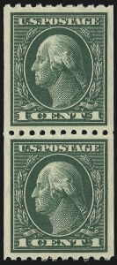 Sale 1034, Lot 410, 1914-17 Washington-Franklin Issues (Scott 441-485)