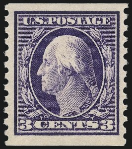 Sale 1034, Lot 417, 1914-17 Washington-Franklin Issues (Scott 441-485)