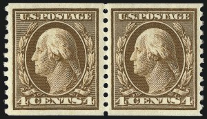 Sale 1034, Lot 418, 1914-17 Washington-Franklin Issues (Scott 441-485)