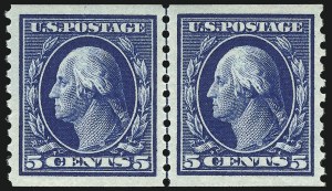 Sale 1034, Lot 419, 1914-17 Washington-Franklin Issues (Scott 441-485)