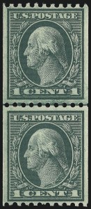 Sale 1034, Lot 420, 1914-17 Washington-Franklin Issues (Scott 441-485)