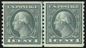 Sale 1034, Lot 421, 1914-17 Washington-Franklin Issues (Scott 441-485)