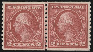 Sale 1034, Lot 423, 1914-17 Washington-Franklin Issues (Scott 441-485)