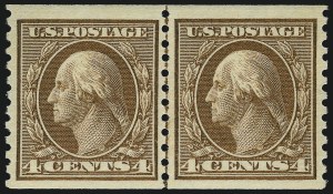 Sale 1034, Lot 426, 1914-17 Washington-Franklin Issues (Scott 441-485)