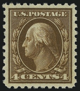 Sale 1034, Lot 433, 1914-17 Washington-Franklin Issues (Scott 441-485)