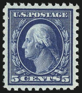 Sale 1034, Lot 434, 1914-17 Washington-Franklin Issues (Scott 441-485)