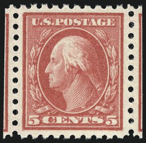 Sale 1034, Lot 435, 1914-17 Washington-Franklin Issues (Scott 441-485)