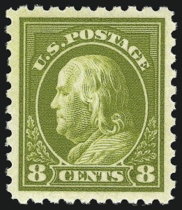 Sale 1034, Lot 438, 1914-17 Washington-Franklin Issues (Scott 441-485)
