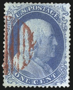 Sale 1034, Lot 44, 1857-60 Issue and 1875 Reprint (Scott 18-47)