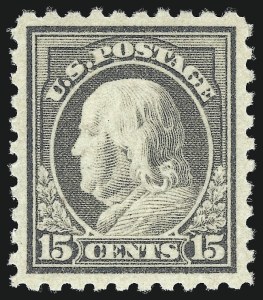 Sale 1034, Lot 442, 1914-17 Washington-Franklin Issues (Scott 441-485)