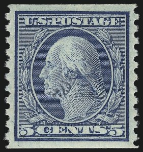 Sale 1034, Lot 453, 1917-20 Washington-Franklin Issues (Scott 486-541)