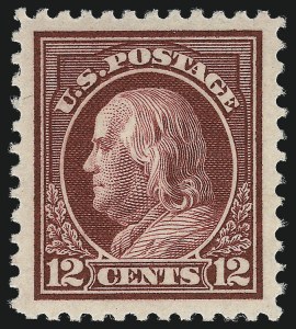 Sale 1034, Lot 463, 1917-20 Washington-Franklin Issues (Scott 486-541)