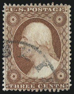 Sale 1034, Lot 51, 1857-60 Issue and 1875 Reprint (Scott 18-47)