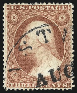 Sale 1034, Lot 52, 1857-60 Issue and 1875 Reprint (Scott 18-47)