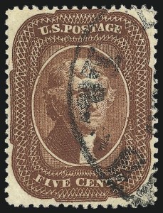 Sale 1034, Lot 56, 1857-60 Issue and 1875 Reprint (Scott 18-47)