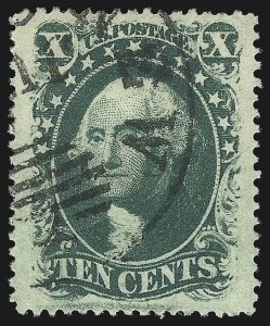 Sale 1034, Lot 63, 1857-60 Issue and 1875 Reprint (Scott 18-47)