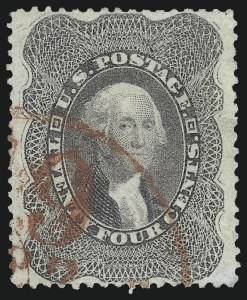 Sale 1034, Lot 66, 1857-60 Issue and 1875 Reprint (Scott 18-47)