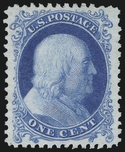 Sale 1034, Lot 70, 1857-60 Issue and 1875 Reprint (Scott 18-47)