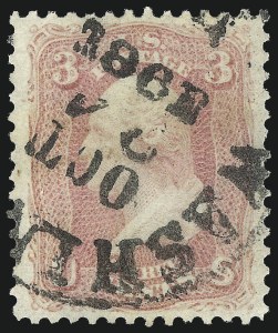 Sale 1034, Lot 75, 1861-66 Issue (Scott 62B-78)
