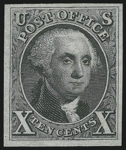 Sale 1034, Lot 8, 5c-10c 1847 Issue and 1875 Reproduction of 1847 Issue (Scott 1-4)