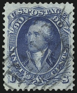 Sale 1034, Lot 82, 1861-66 Issue (Scott 62B-78)