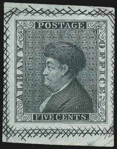 Sale 1037, Lot 1001, Essays and Proofs (Postmasters Provisionals, 1847 Issue)