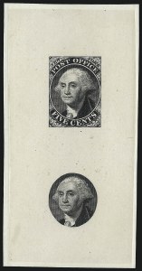 Sale 1037, Lot 1004, Essays and Proofs (Postmasters Provisionals, 1847 Issue)