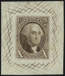 Sale 1037, Lot 1014, Essays and Proofs (Postmasters Provisionals, 1847 Issue)