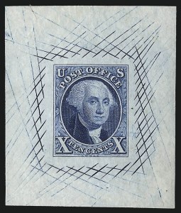 Sale 1037, Lot 1015, Essays and Proofs (Postmasters Provisionals, 1847 Issue)