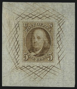 Sale 1037, Lot 1016, Essays and Proofs (Postmasters Provisionals, 1847 Issue)