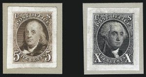 Sale 1037, Lot 1020, Essays and Proofs (Postmasters Provisionals, 1847 Issue)