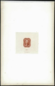 Sale 1037, Lot 1052, Essays and Proofs (1861-66 Issue)