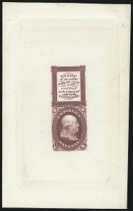 Sale 1037, Lot 1086, Essays and Proofs (Re-Use Prevention Essays thru Atlanta Proofs)