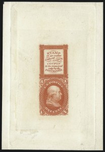 Sale 1037, Lot 1088, Essays and Proofs (Re-Use Prevention Essays thru Atlanta Proofs)