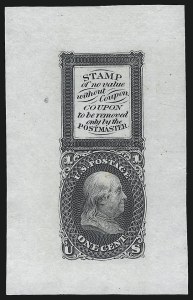 Sale 1037, Lot 1092, Essays and Proofs (Re-Use Prevention Essays thru Atlanta Proofs)