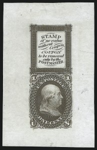 Sale 1037, Lot 1093, Essays and Proofs (Re-Use Prevention Essays thru Atlanta Proofs)