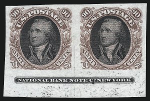 Sale 1037, Lot 1146, Essays and Proofs (1869 Pictorial Issue)