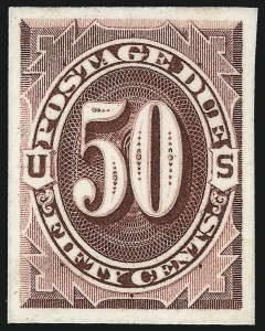 Sale 1037, Lot 1244, Essays and Proofs (Special Delivery thru Postage Due)