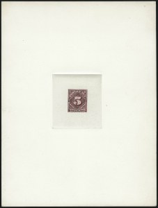 Sale 1037, Lot 1246, Essays and Proofs (Special Delivery thru Postage Due)
