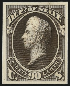 Sale 1037, Lot 1279, Essays and Proofs (Officials)