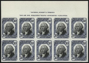 Sale 1037, Lot 1321, Essays and Proofs (Revenues)