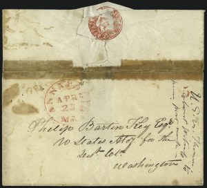 Sale 1037, Lot 1340, Postmasters` Provisionals - Annapolis Md. thru St. Louis Mo. (Scott 2XU1var-11X2)