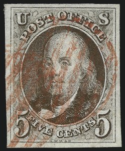 Sale Number 1037, Lot Number 1350, 5c 1847 Issue and 1875 Reproduction of 1847 Issue (Scott 1-4) Sale Number 1037, Lot Number 1350, 5c 1847 Issue and 1875 Reproduction of 1847 Issue (Scott 1-4)