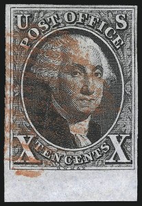 Sale 1037, Lot 1374, 5c 1847 Issue and 1875 Reproduction of 1847 Issue (Scott 1-4)