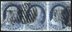 Sale 1037, Lot 1394, 1c 1851-56 Issue (Scott 5-9)